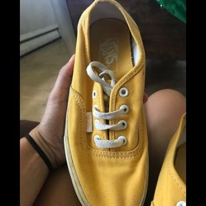 yellow vans